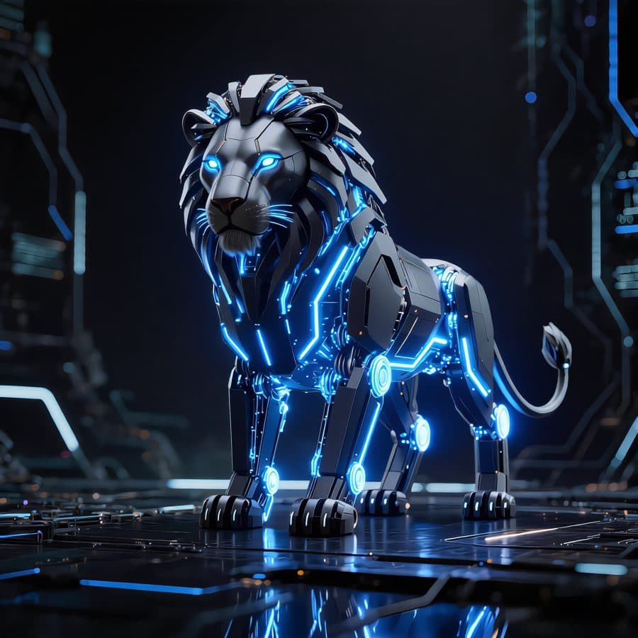 Izem, le lion IZEMX